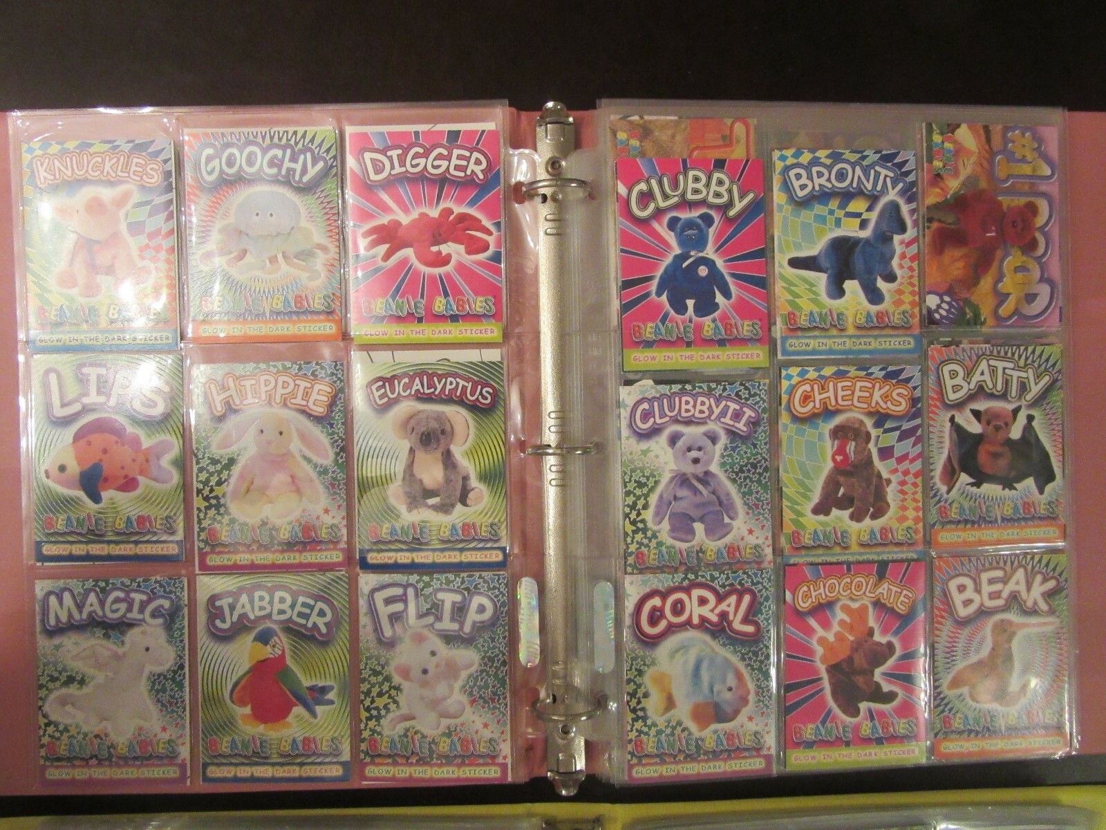 700+ TY BEANIE BABY TRADING CARDS IN 4 BINDERS~COLLECTOR'S SERIES~COLLECTIBLE~VG