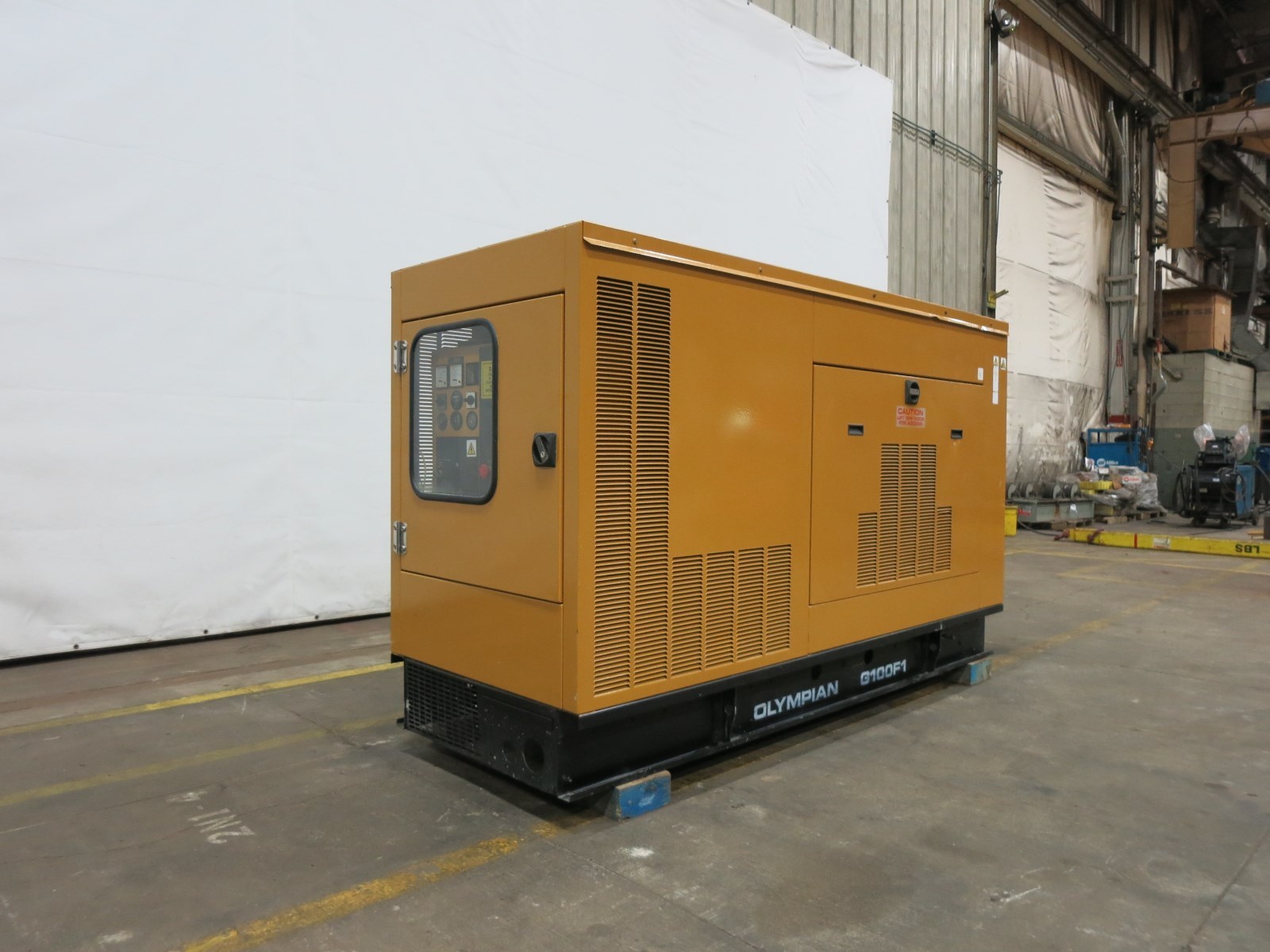 Caterpillar / Olympian 100 kW G100F1 natural gas, 343 Hrs, Yr 1999 - CSDG # 2274