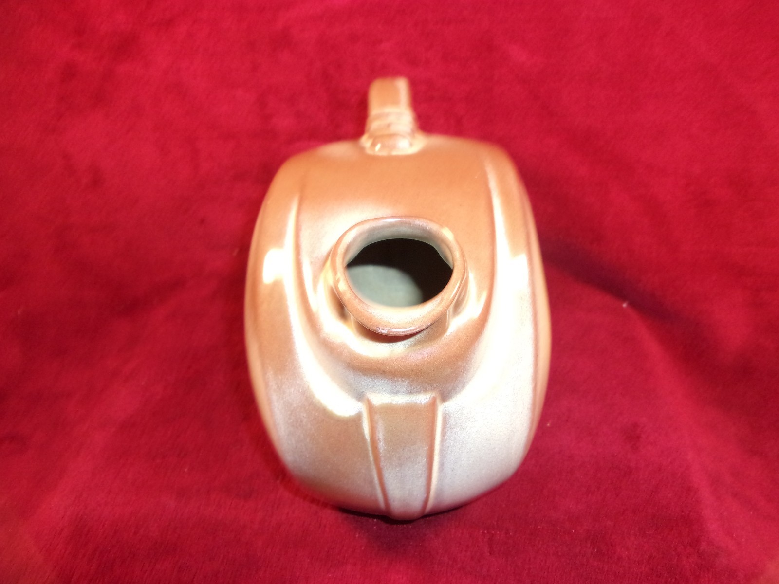 Vintage Frankoma  Pottery  #86 2 Qt. Jug In desert Gold Glaze 7