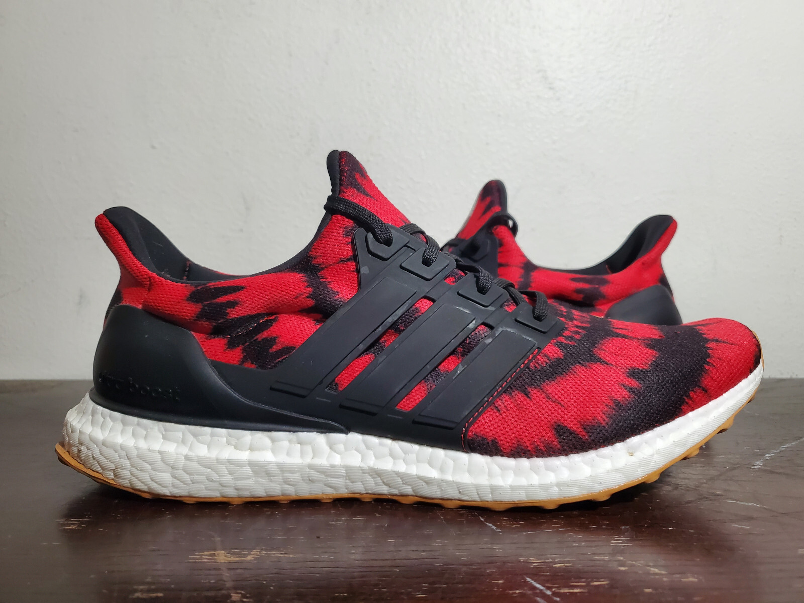 

Мужские кроссовки adidas Ultraboost NK Nice Kicks No Vacancy Black Red GV7517 sz 12, Красный, adidas Ultraboost