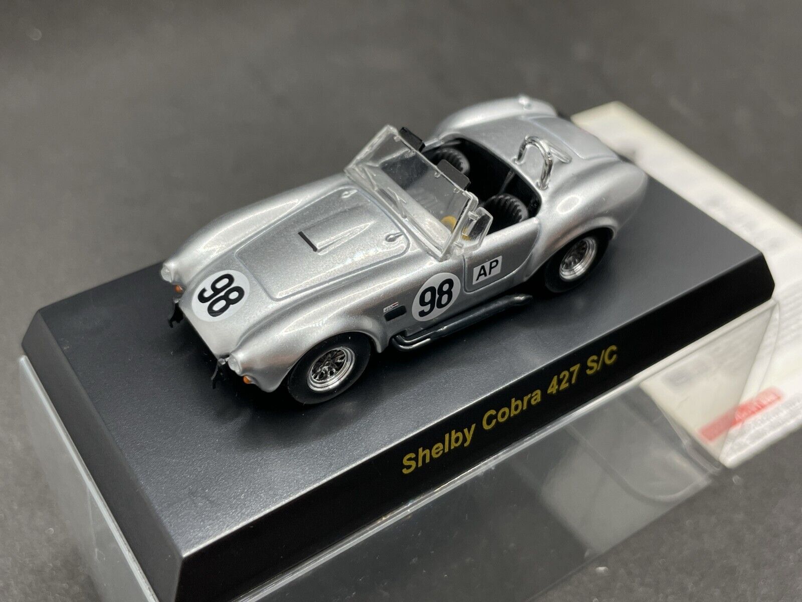 1/64 Kyosho USA Collection2 Shelby Cobra 427 S/C Silver #98 1/64 Kyosho USA Collection2 Shelby Cobra 427 S/C Silver #98