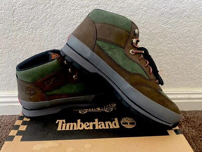 Vans X Timberland Half-Cab Hiker  Beef Broccoli Skate SK8 Era Wheat Boot Size 11