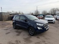 2018 Ford Ecosport 1.5 EcoBlue Zetec Euro 6 (s/s) 5dr HATCHBACK Diesel Manual