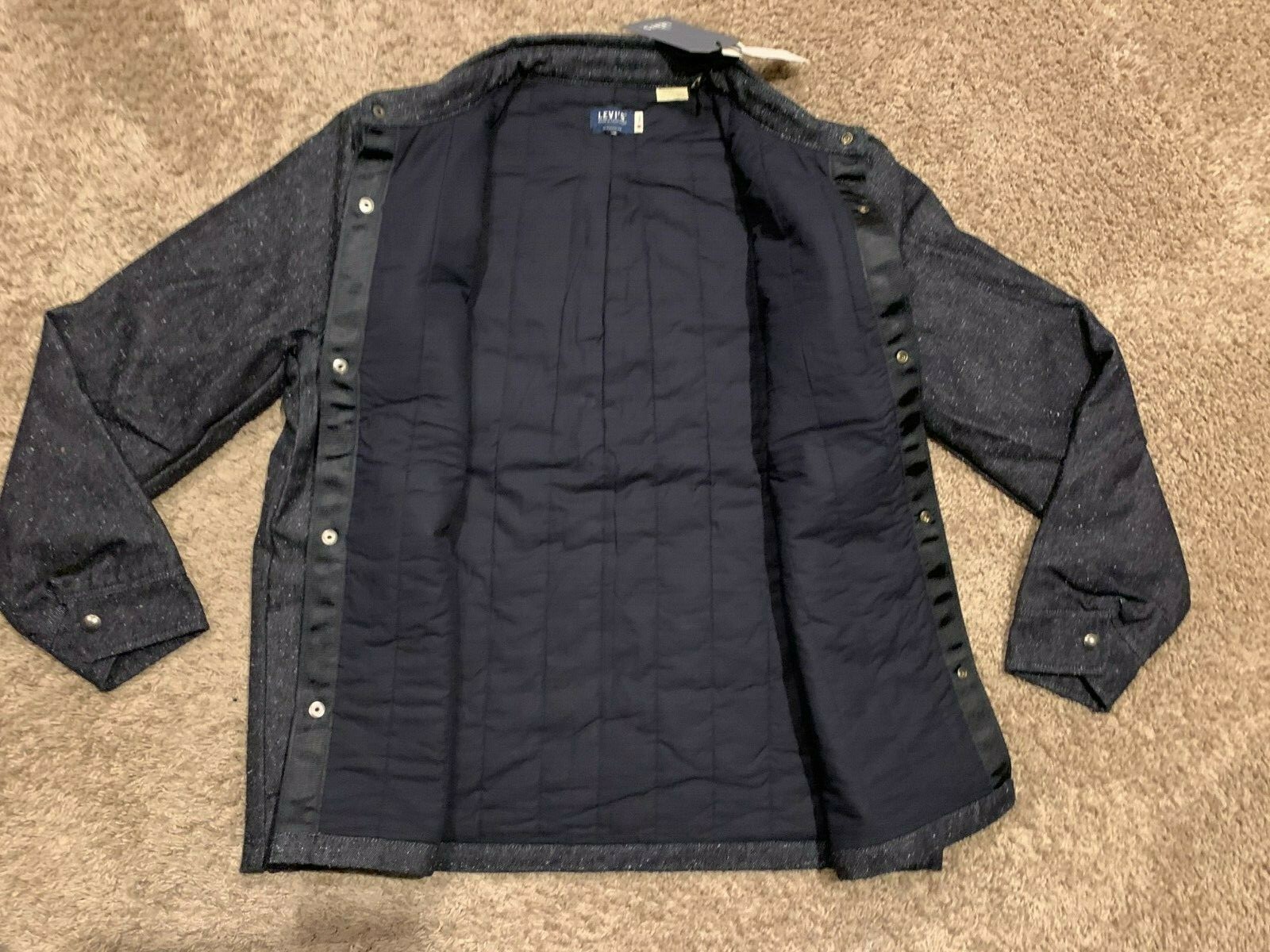 Pre-owned Levi's Made & Crafted Sack Jacket Japanese Fabric Neppy Denim (m) Rt$348 B5 In Multicolor