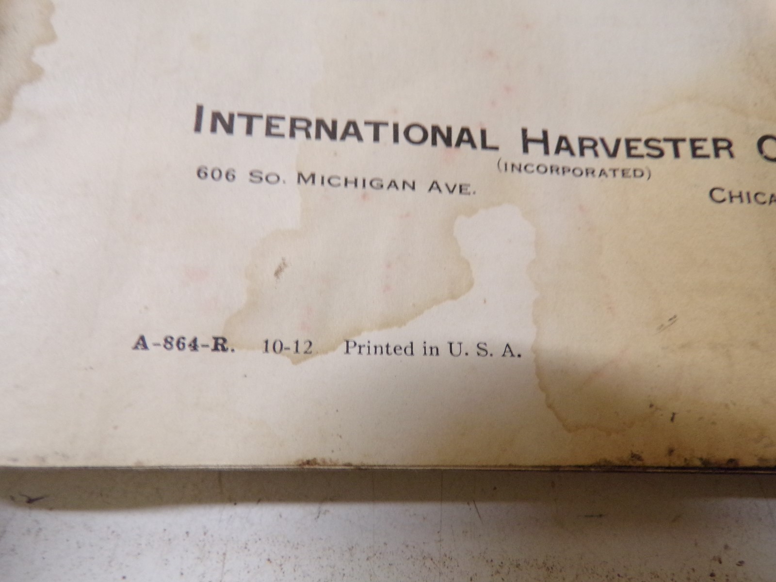 1912 McCormick Deering 10-20 & 15-30 Tractor Manual