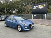 2016 16 REG HYUNDAI I30 S BLUE DRIVE 1.4 PETROL 5 DOOR BLUE HATCHBACK EURO 6