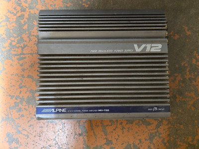 ALPINE MRV-F300 4-channel Digital Power Amplifier