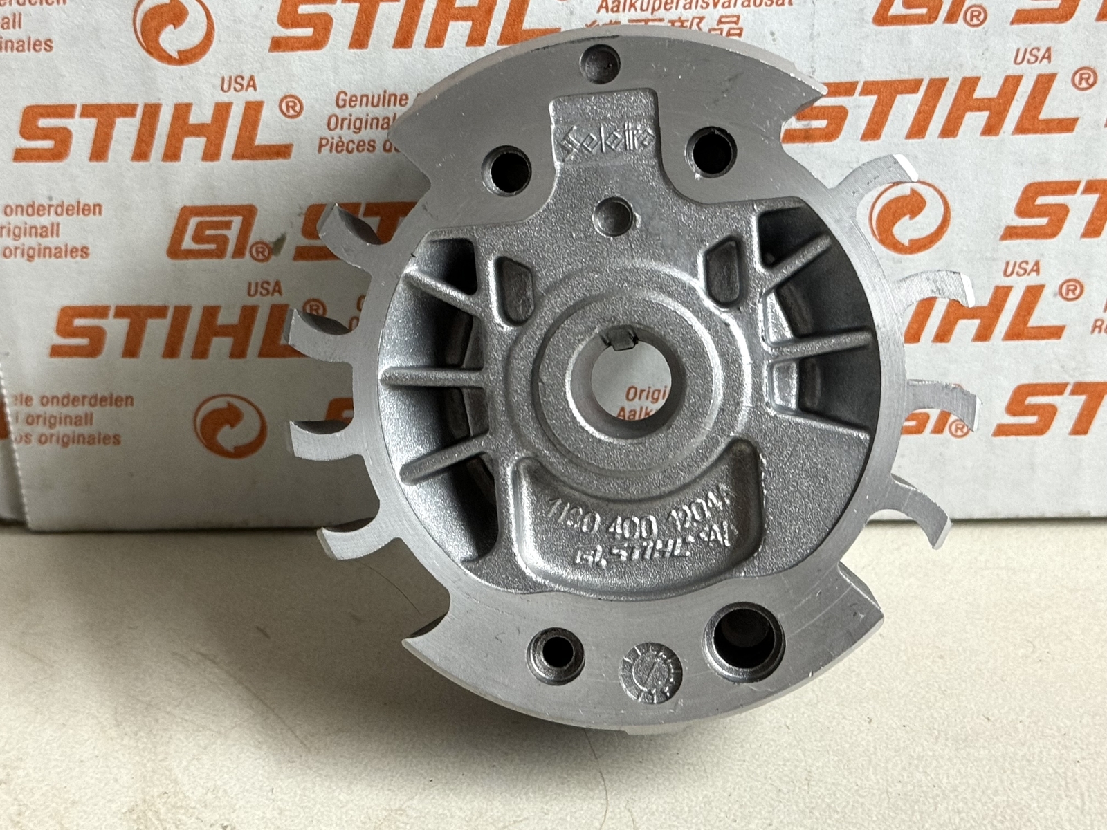 STIHL OEM FLYWHEEL 1130 400 1201 / 1204 : STRIPPED NEW MS170 MS180 C 017 018 C-B - Picture 2 of 2