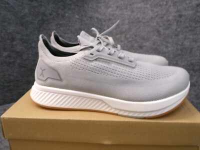 Flux Womens Adapt Run Waterproof Lunar Grey Running Athletic Knit Shoes Size 9