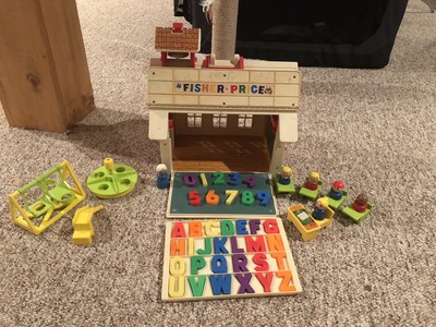 fisher price school house vintage