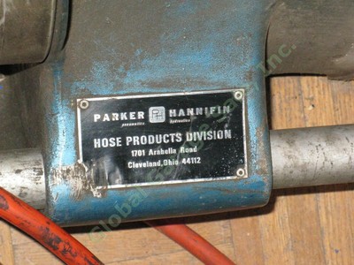 Parker Hannifin Reusable Hydraulic Hose Fitting Pipe Threading Machine Rigid