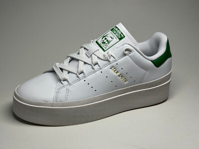 adidas Sportschuhe Damen Sneaker Stan Smith Bonega W GY9310 White Plateau Turn