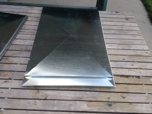 SUPPLY/RETURN AIR DUCT PLENUM 20 X 20 X 24 LONG With GALVANIZED 26 GAUGE