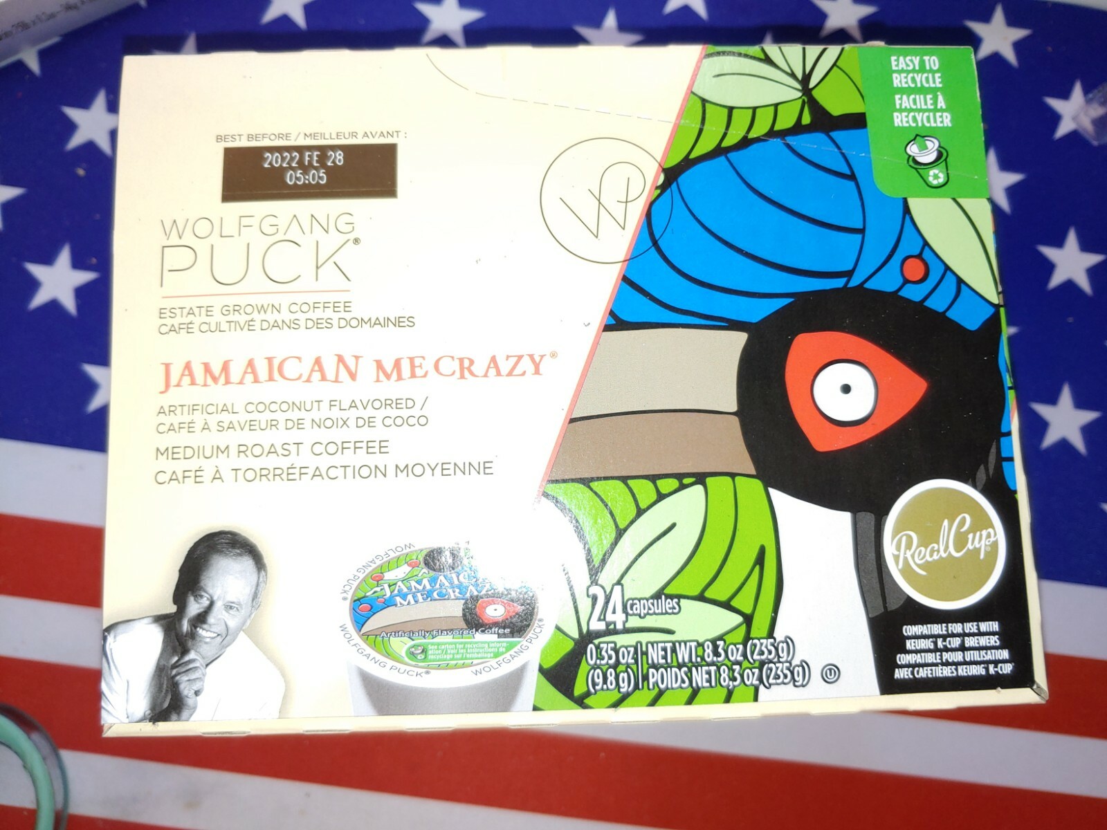 Wolfgang Puck Jamaica Me Crazy 24 K 
