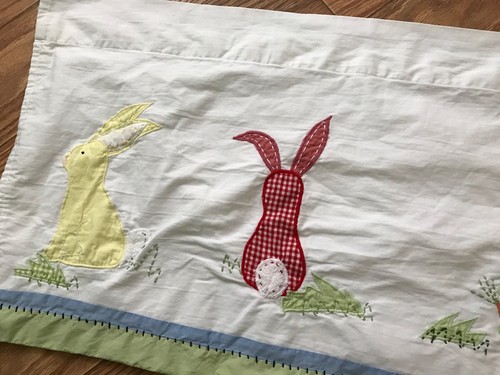 Pottery Barn Window Valance Bunnies, Rabbits, 44
