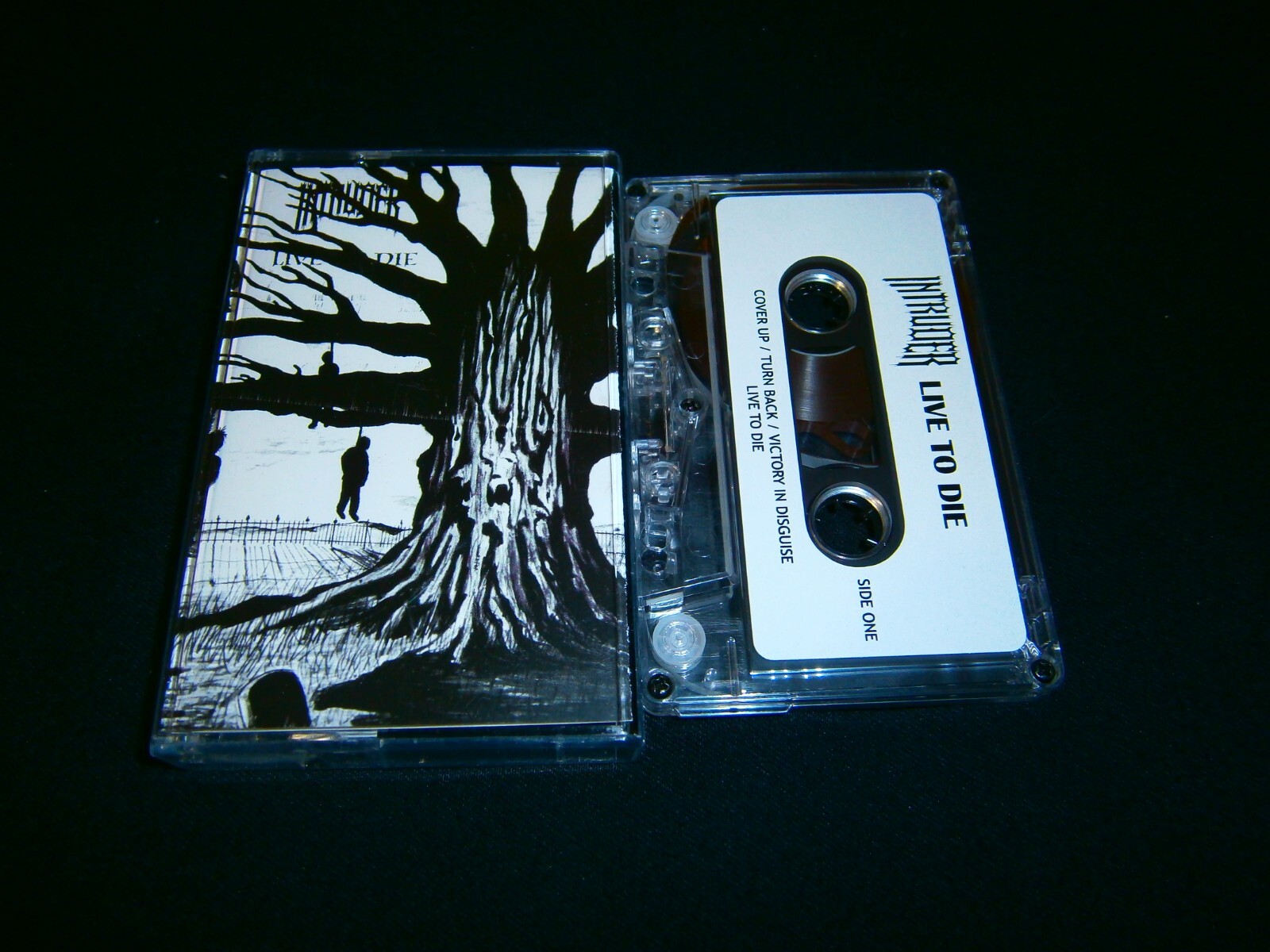 INTRUDER - Live to Die. Tape | eBay