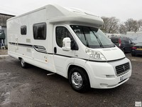 Bessacarr E480 fixed bed rear garage 