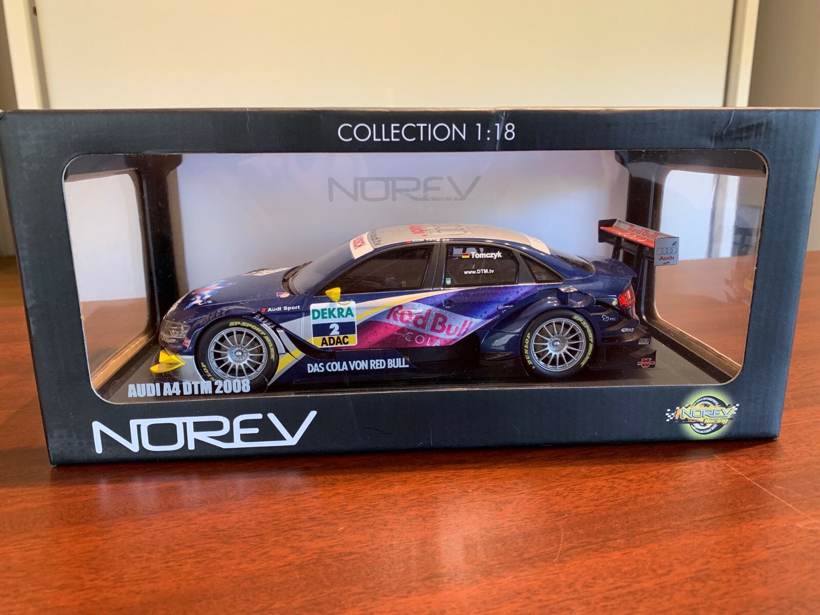 NOREV 1/18 AUDI A4 DTM 2008 レッドブル 1:18 Norev Audi A4 #2 DTM 2008 (Red Bull) Martin Tomcyk | eBay
