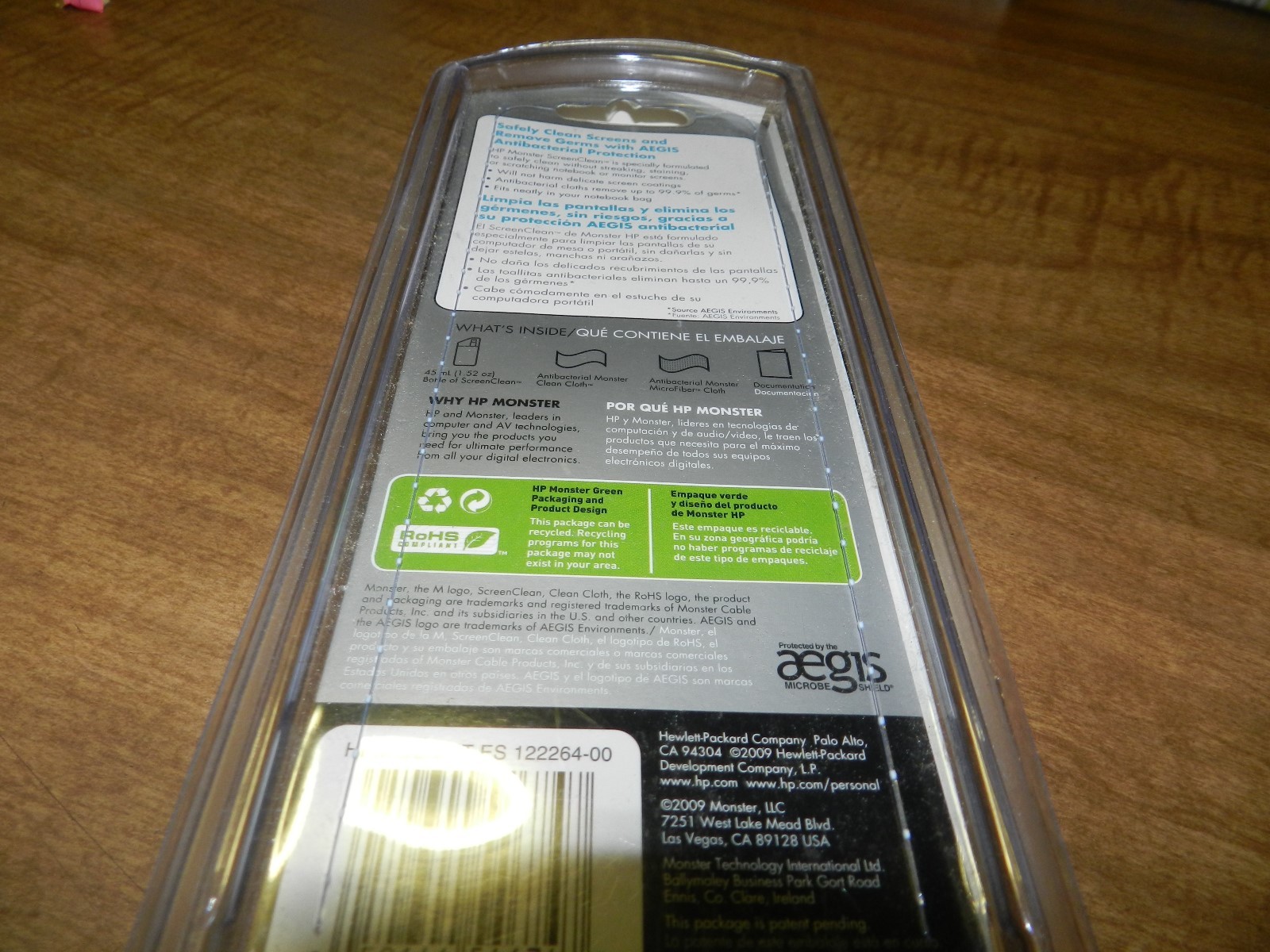 HP Monster ScreenClean For Notebooks and Displays