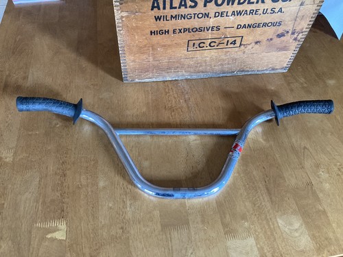 Vintage Steel POWERLITE POWERBEND Expert HANDLEBARS  BMX Bike freestyle