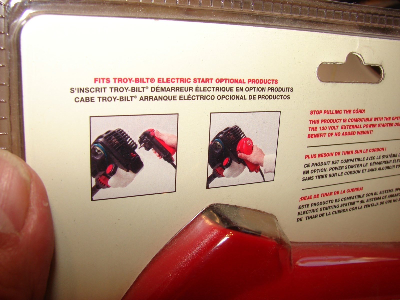 Troy-Bilt Jumpstart Electric Engine Starter W/ Cord-Starts Press2Start Products