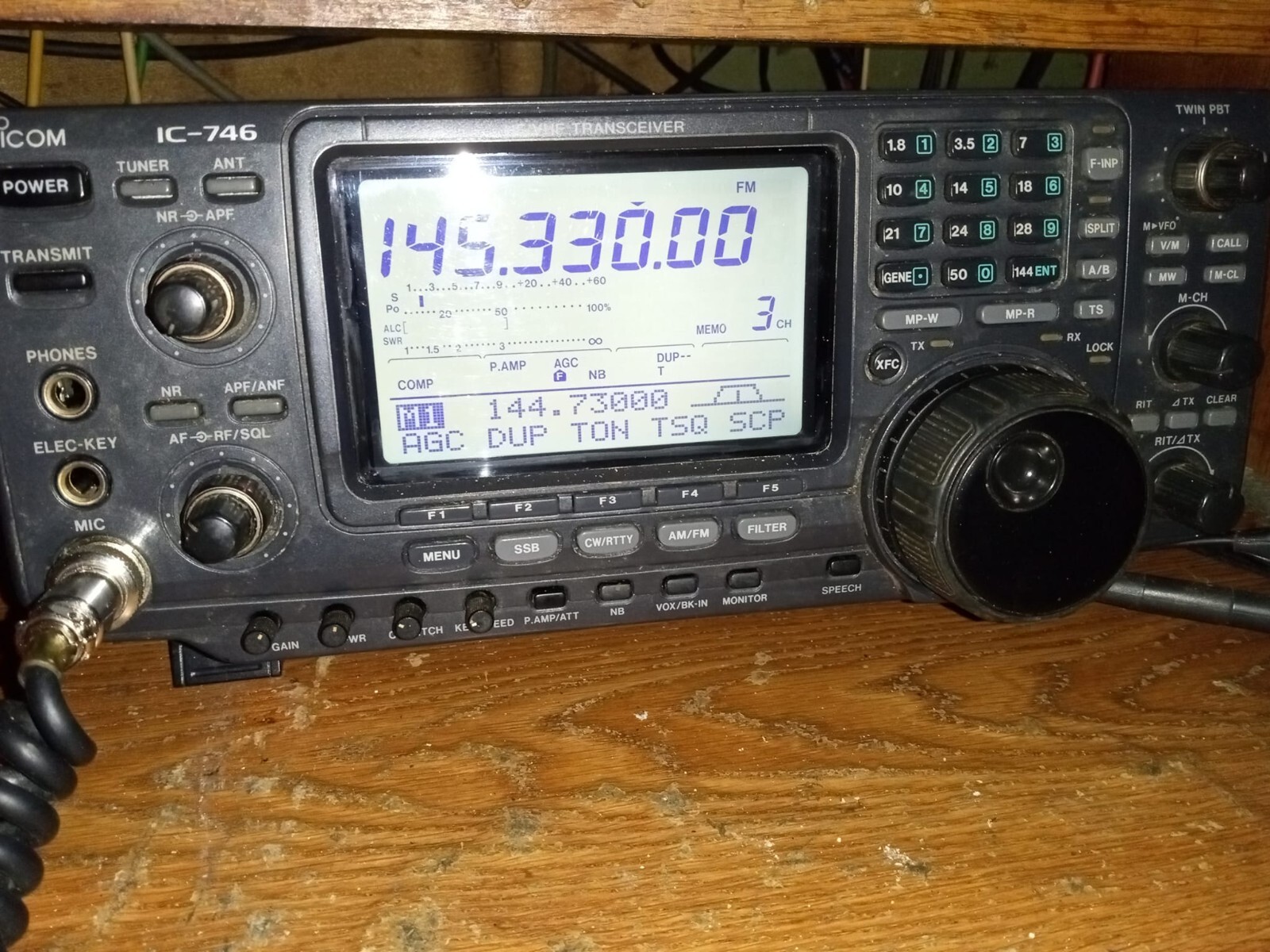 ICOM IC-746 ジャンク