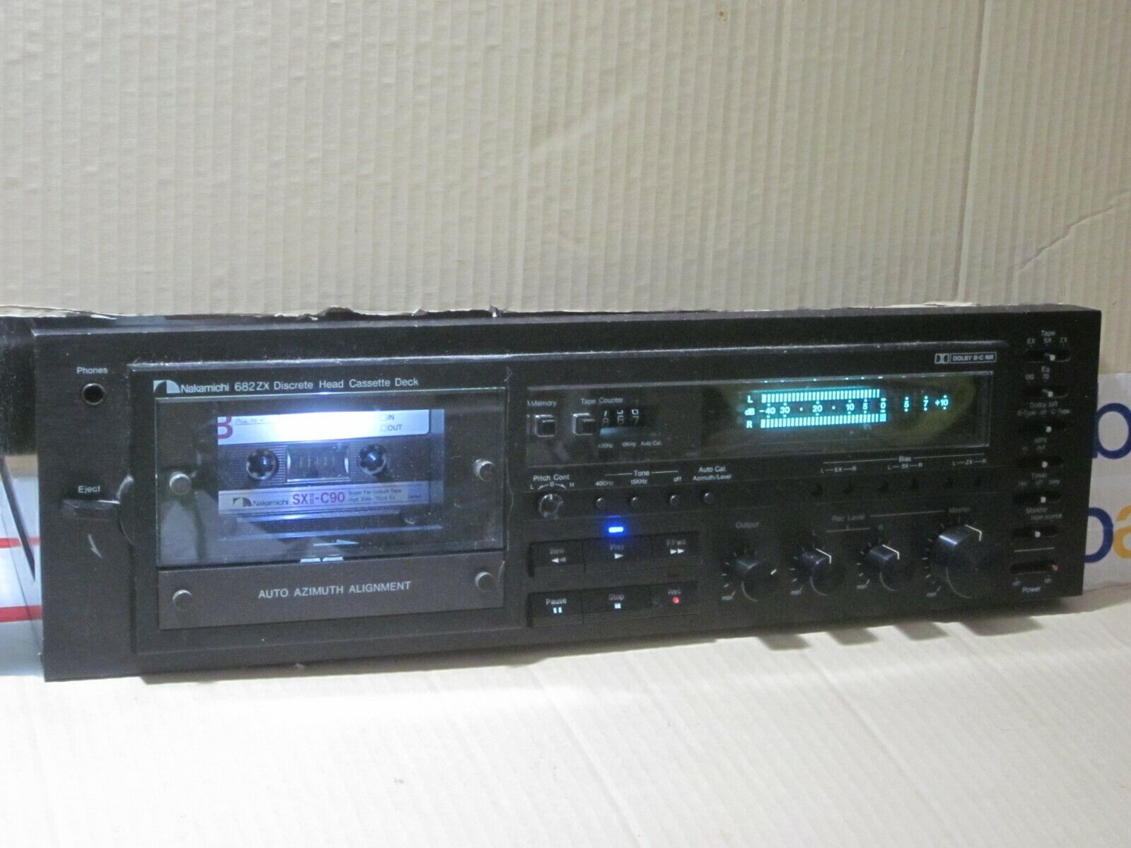 One and Only Limited Nakamichi 682ZX Auto Azimuth/level One and Only Limited Nakamichi 682ZX Auto Azimuth/level