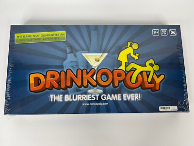 Drinkopoly The Blurriest Game Ever! Brand New Sealed 