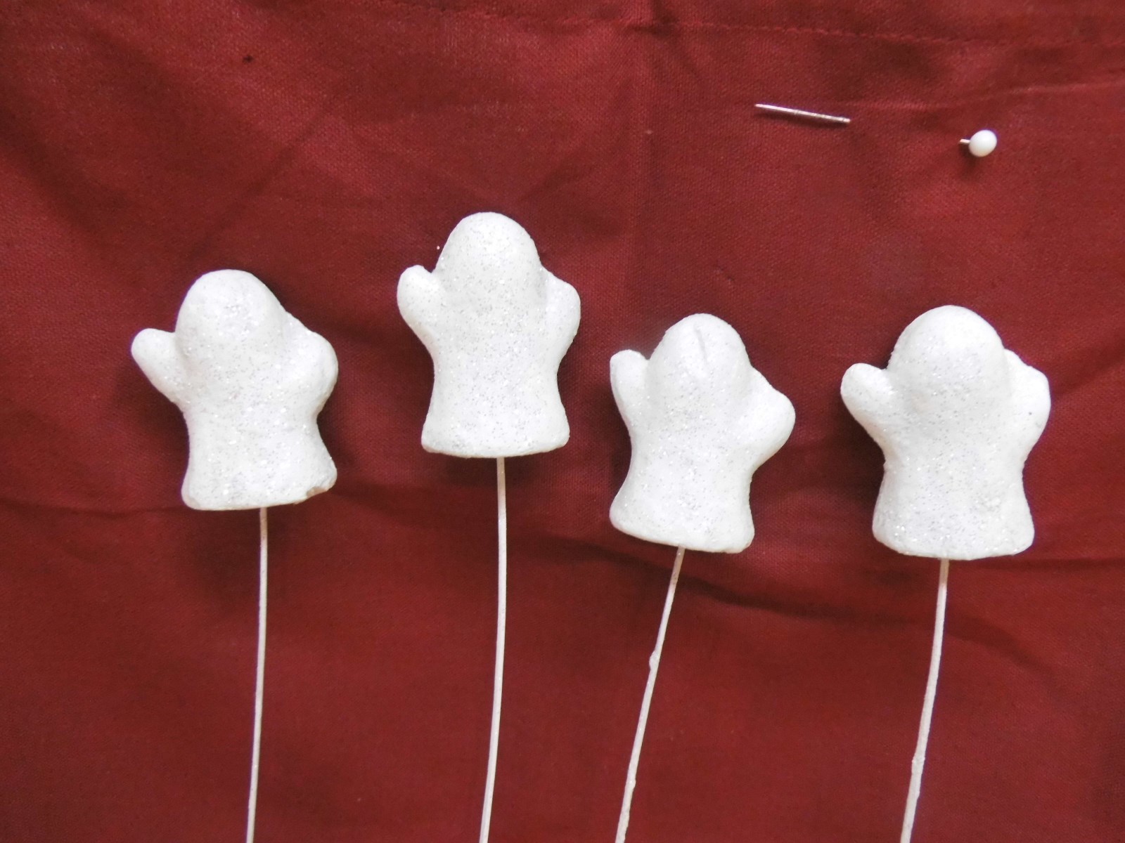 Group of 10 Halloween Decorative Stemmed Picks