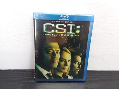 CSI: Crime Scene Investigation -The Ninth Season ( Blu-Ray 2009 ) 6 Disc Set NEW