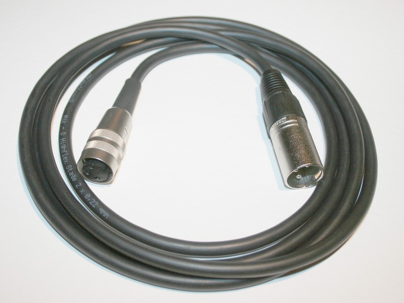 Tuchel Adapter Kabel Kleintuchel - Xlr 2m Mikrofonkabel