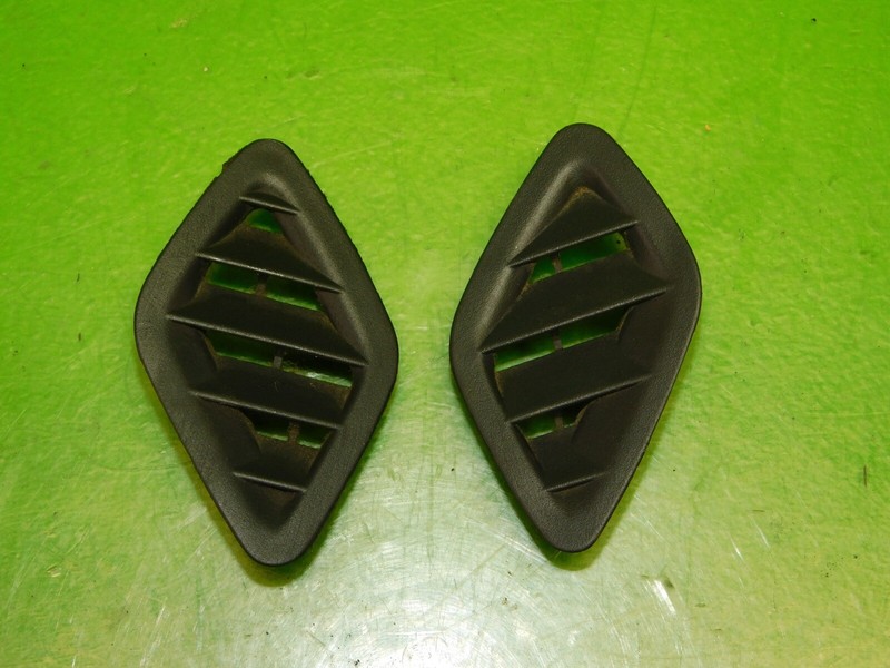 92-95 Civic OEM top side dash air heater AC vents left right SET black