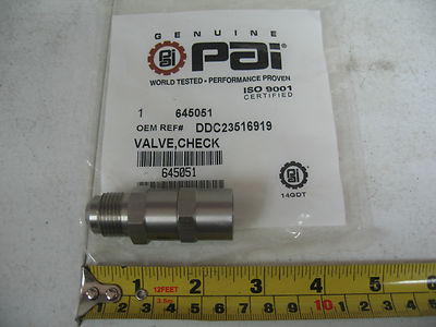 確認用です(^^) Fuel Pump Check Valve for Detroit Series 60. PAI# 645051 Ref