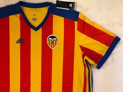 Adidas Valencia Soccer Jersey Futbol Club Mens XXXL 3XL NWT