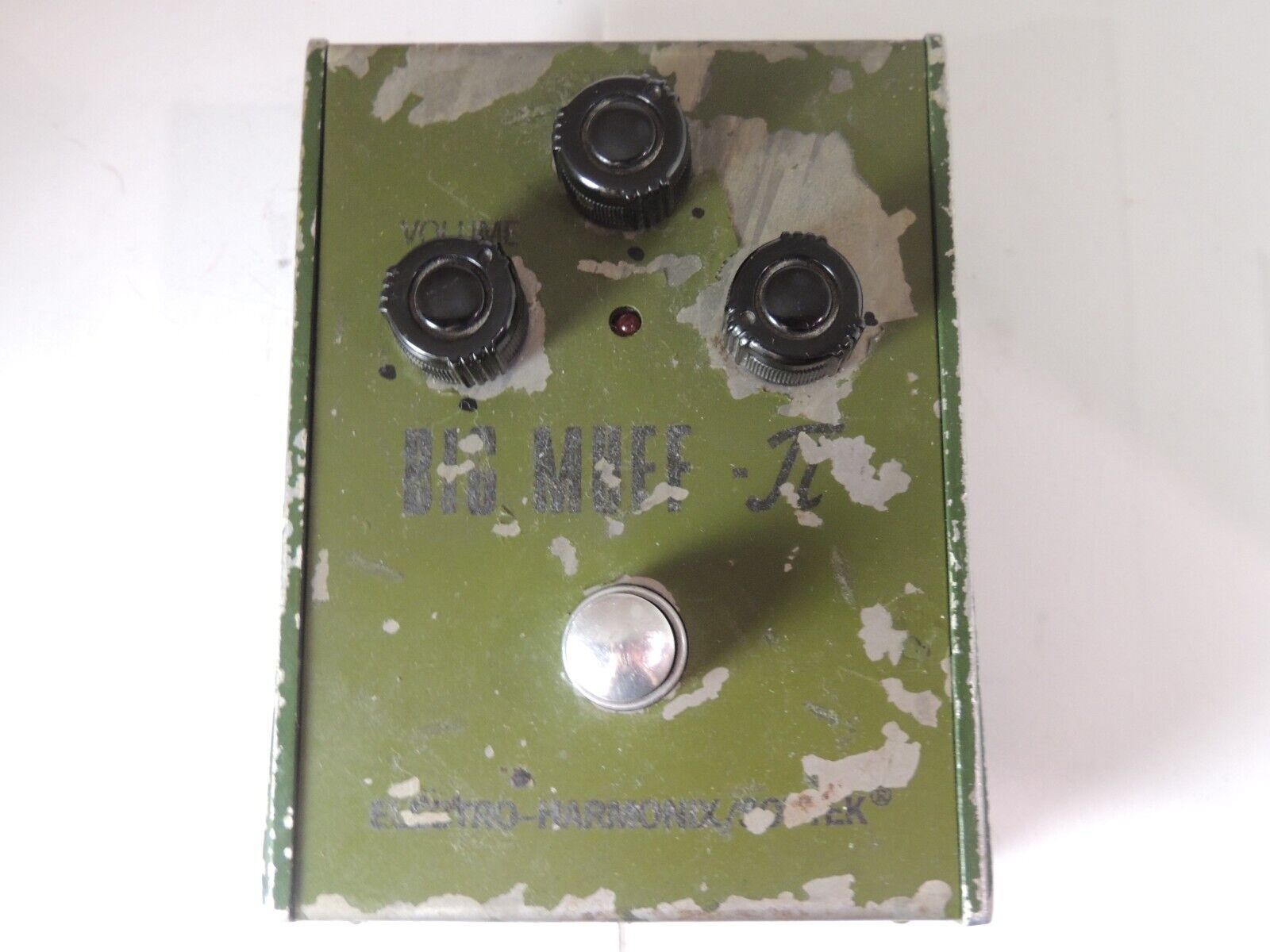 Vintage Electro Harmonix Tall Font Big Muff Pi Fuzz Pedal Vintage Electro Harmonix Tall Font Big Muff Pi Fuzz Pedal