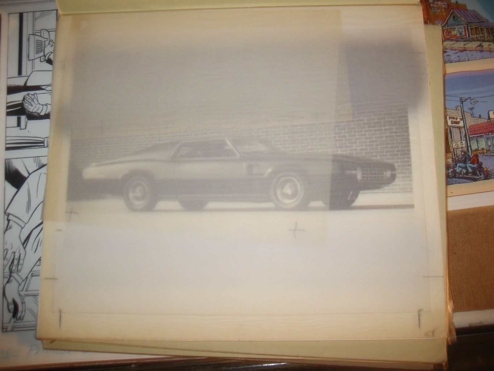 Thunderbird saturn Sports Cars exhibit card Company Archive PRODUCTION PHOTO