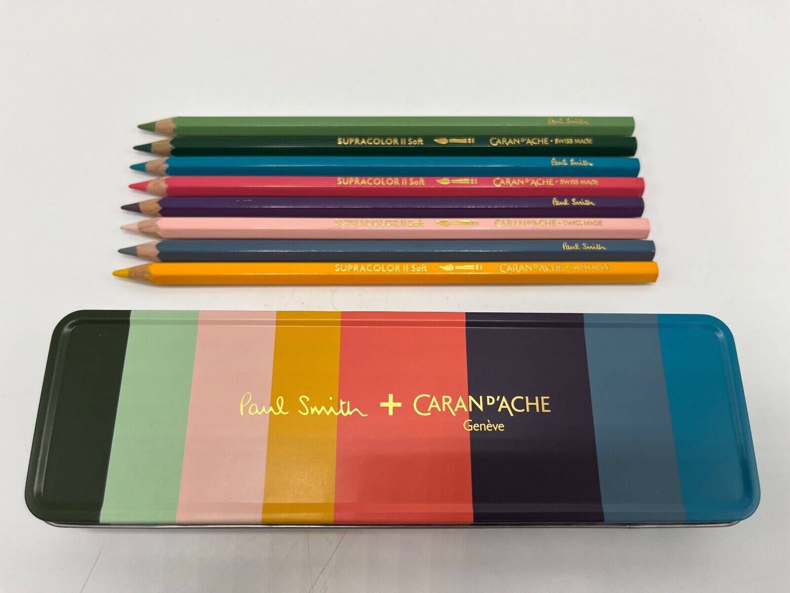 Caran d'Ache + PAUL SMITH 'Artist Stripe' SUPRACOLOR 8 Caran d'Ache + PAUL SMITH 'Artist Stripe' SUPRACOLOR 8