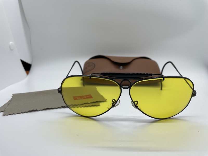 Vintage B&L RAY-BAN Shooter Sunglasses | eBay