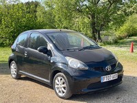 2007 Toyota AYGO 1.0 VVT-i Black 3dr MMT * AUTOMATIC * LOW MILES *  HATCHBACK Pe