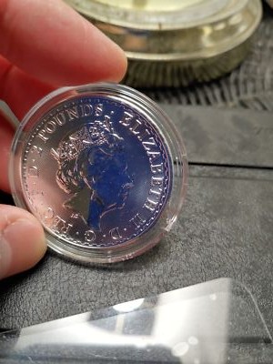 2023 Silver Britannia 1oz Coin Last Queen Elizabeth II w