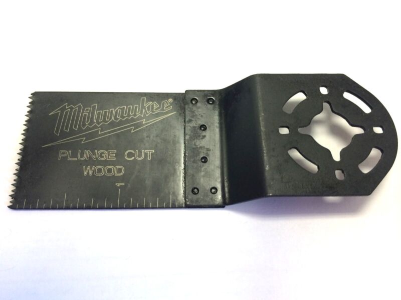 Milwaukee 50-02-1015 1 in. Wide Flush Wood Cutting Multi-Tool Blade