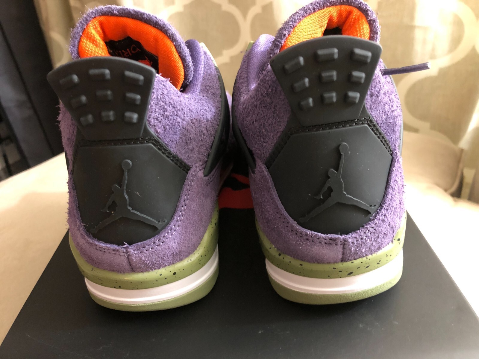 Pre-owned Nike Jordan 4 Retro Canyon Purple (w) Aq9129500