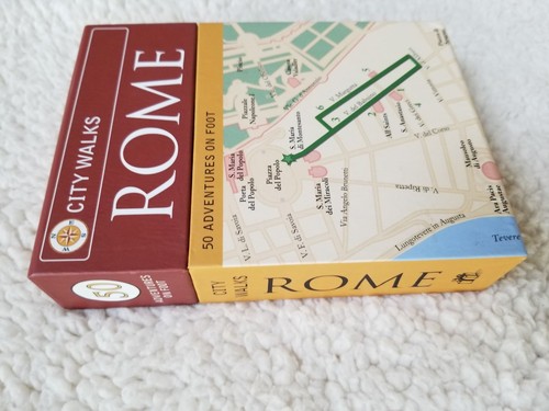Rome City Walks  50 Adventures on Foot shown on Card set