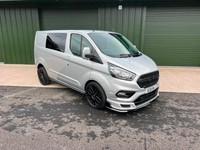 2018 FORD TRANSIT CUSTOM 170 CREW VAN SILVER ***VAT INCLUDED***
