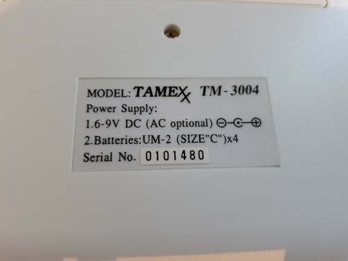 TAMEXX TENS AND SENS UNIT Case COMPLETE MODEL TM3004 Muscle Stimulator