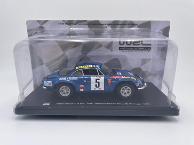 Die Cast WRC Alpine Renault A110 1800 Therier Rally De Portugal 1973 Scale 1/24