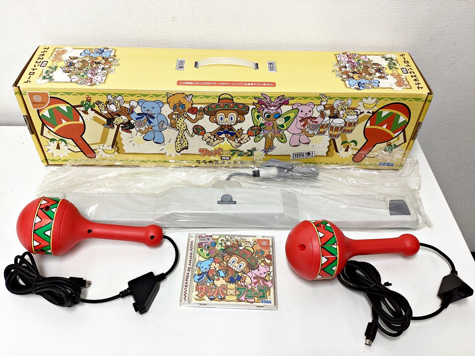 ドリームキャスト サンバdeアミーゴ マラカスコントローラー