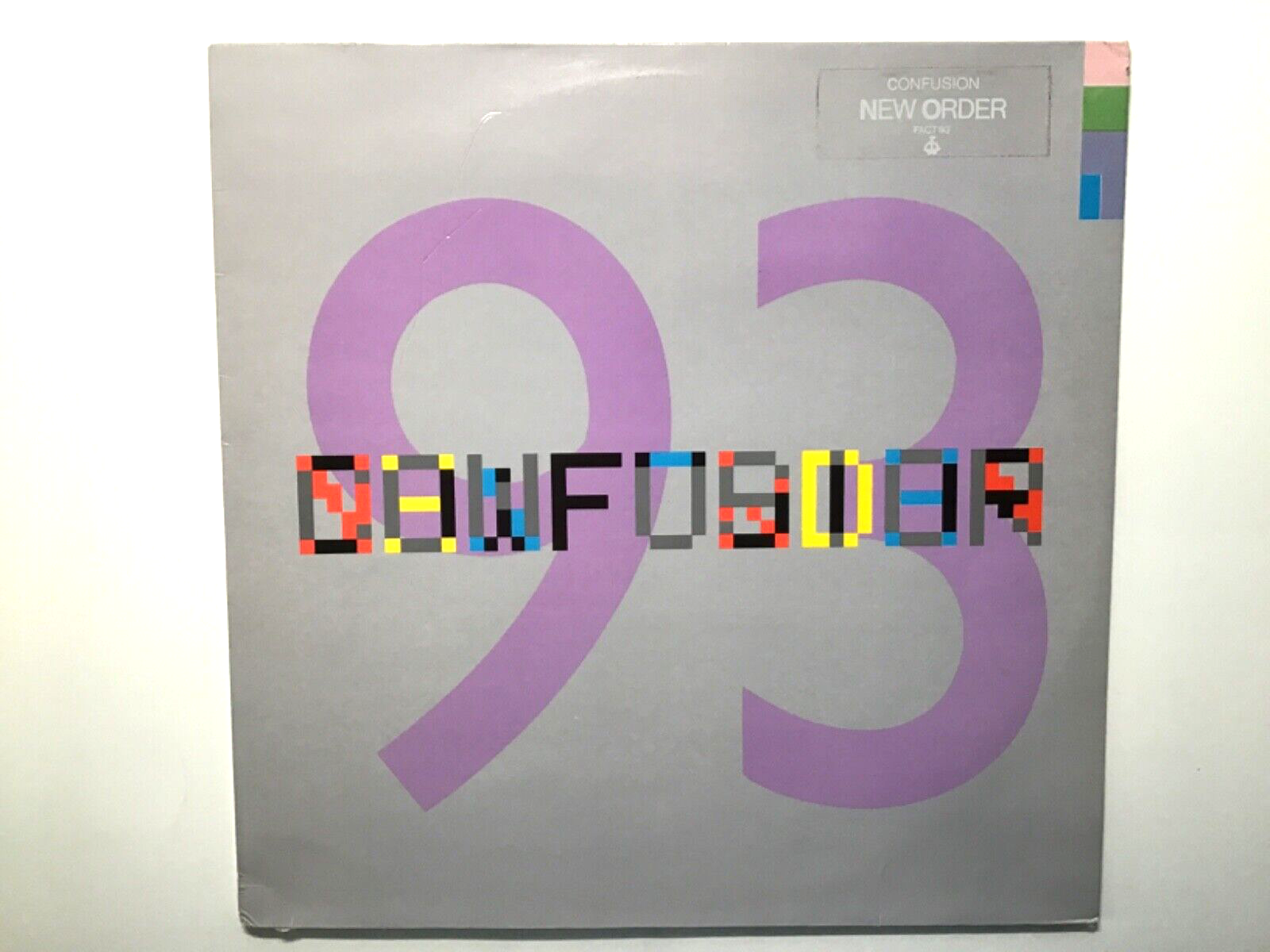 【C.O.P】Confusion LP NEW ORDER; CONFUSION 12