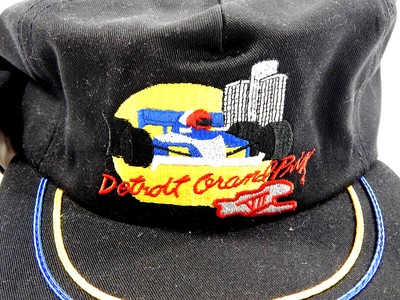 1988 Detroit Grand Prix VII Snapback Hat NWT Vintage Senna Win