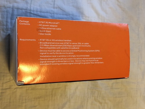 Cisco AT&T 3G MicroCell Model DPH153-AT **Please Read, AS-IS** Wireless Signal